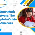 Student studying notes with determination, exploring the best MyOpenMath answers for success.
