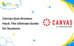 Guide on Canvas quiz answers with Canvas LMS logo for students seeking help