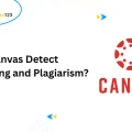 Can Canvas Detect Cheating and Plagiarism? featuring the red Canvas logo and company branding