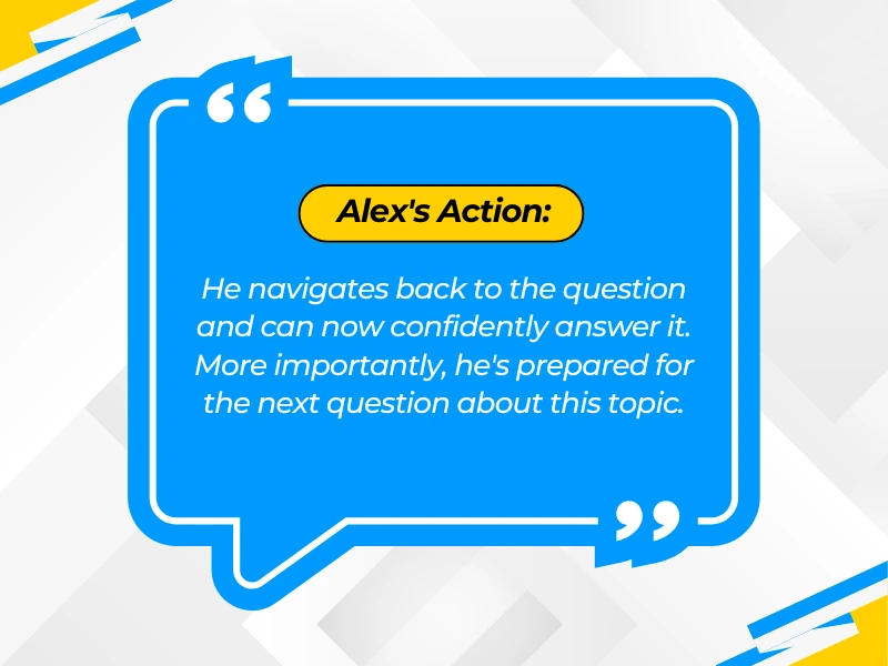Student confidently answering after review, showing effective steps on how to get McGraw Hill Connect answers. 