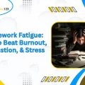 This image shows the case of homework fatigue