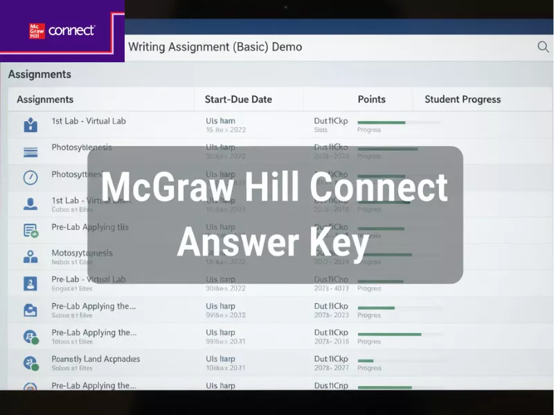 What is McGraw Hill Connect Answer Key?