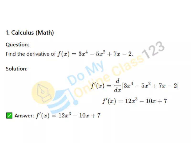 calculus math