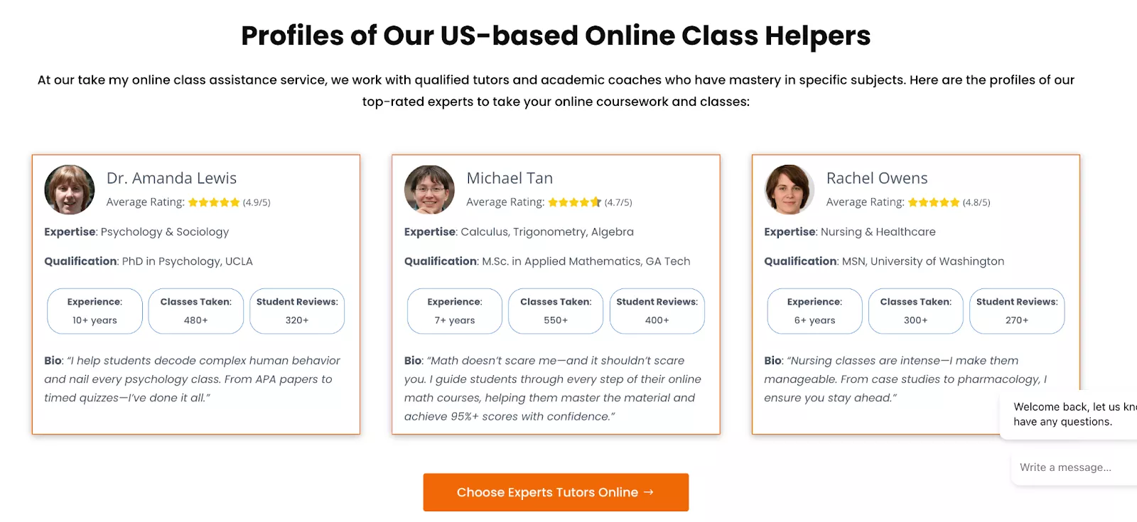 DoMyOnlineClass123 Experts