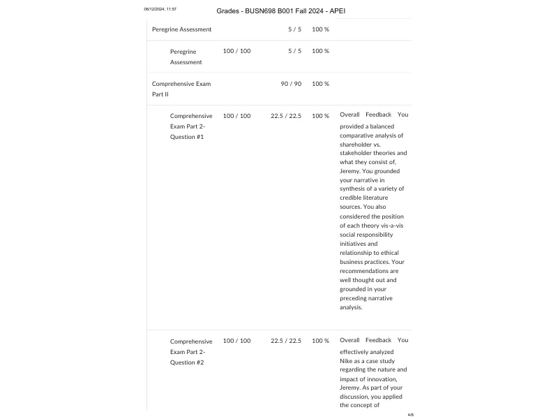 Gradebook performance